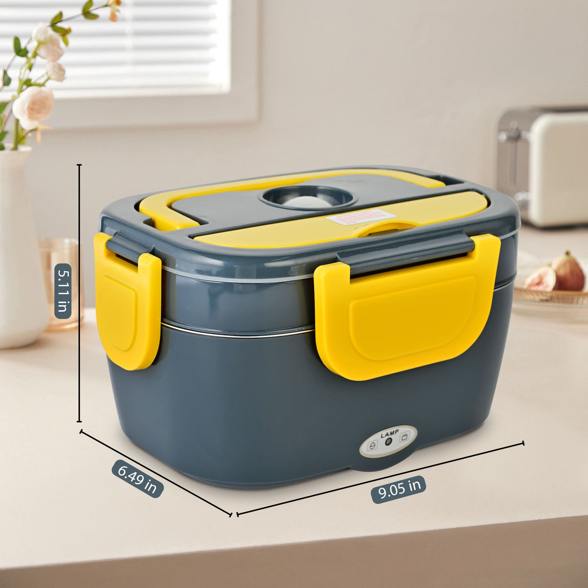 PUKOMC Portable Electric Lunch Box