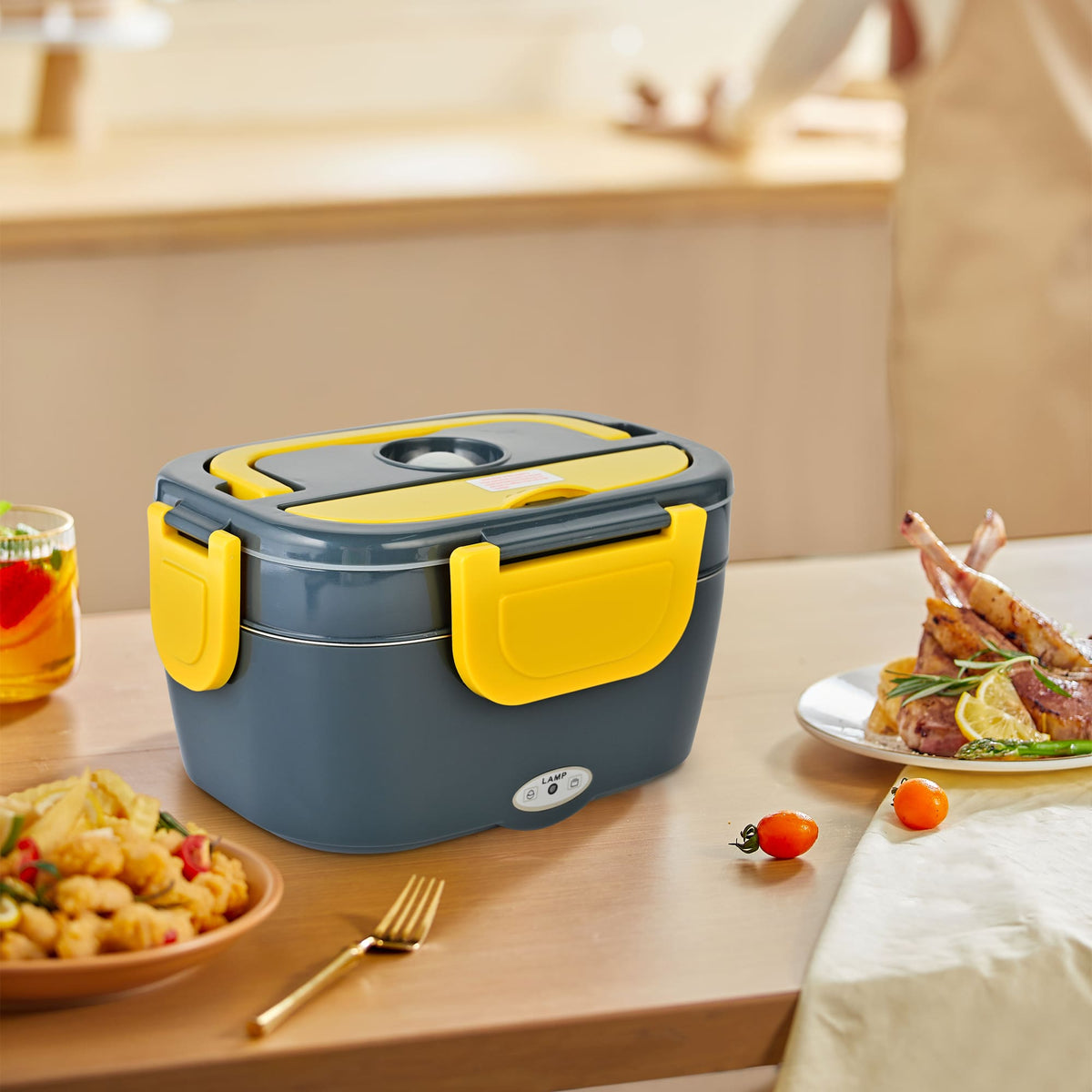 PUKOMC Portable Electric Lunch Box