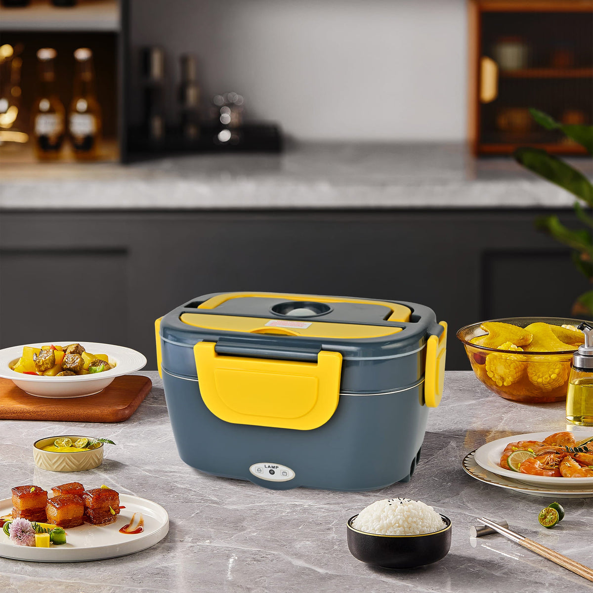 PUKOMC Portable Electric Lunch Box