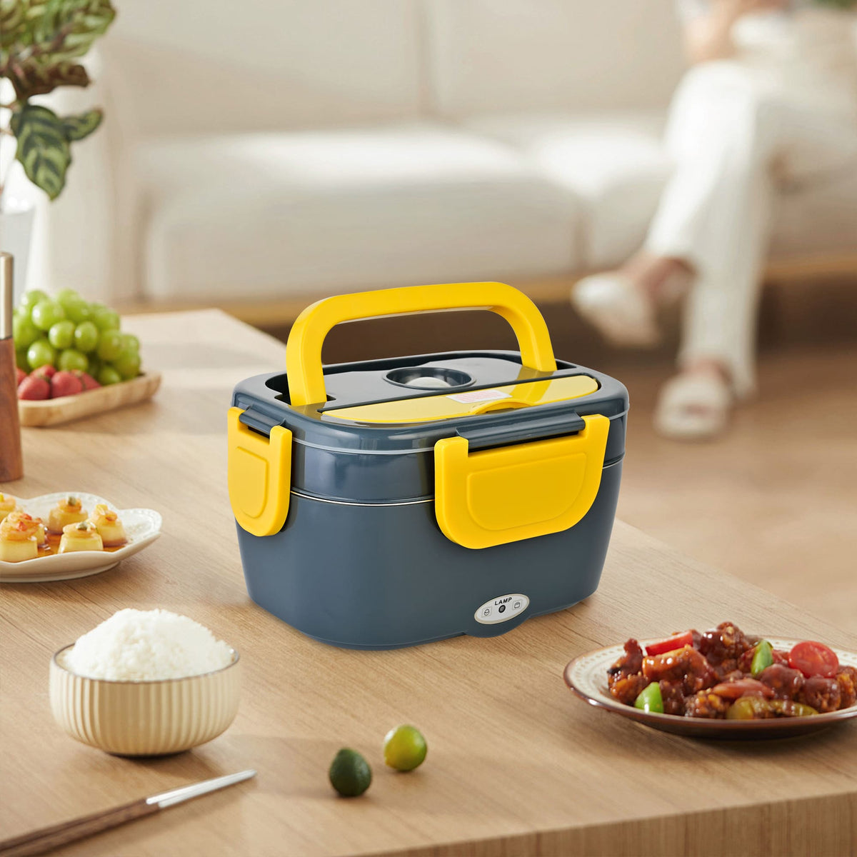 PUKOMC Portable Electric Lunch Box