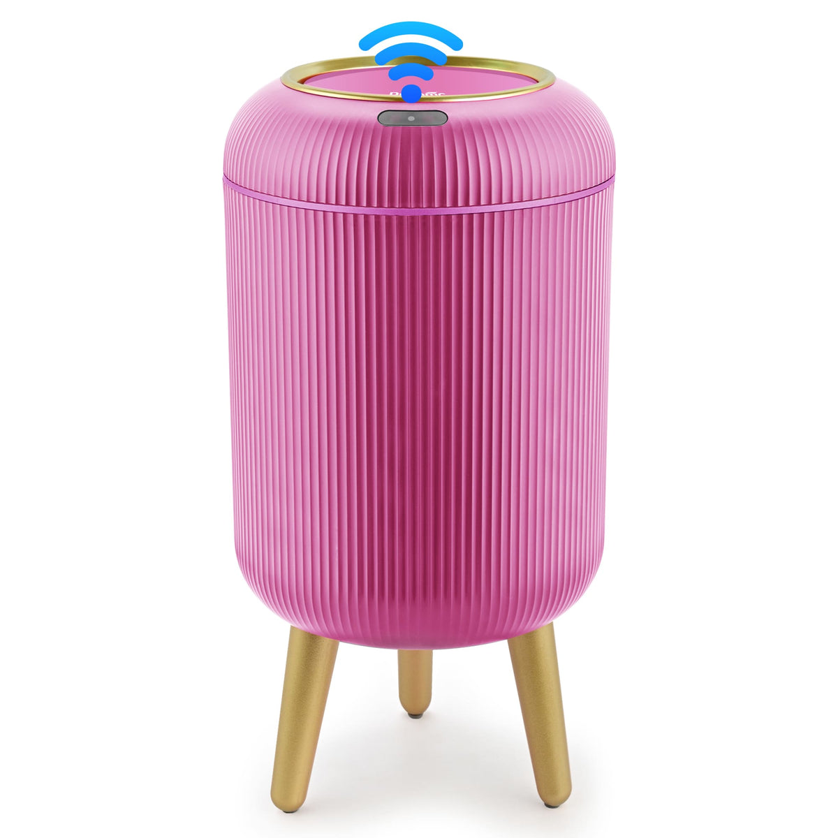 PUKOMC Smart Sensor Trash Can for Small Kitchen and Bathroom, 10 Liters Capacity