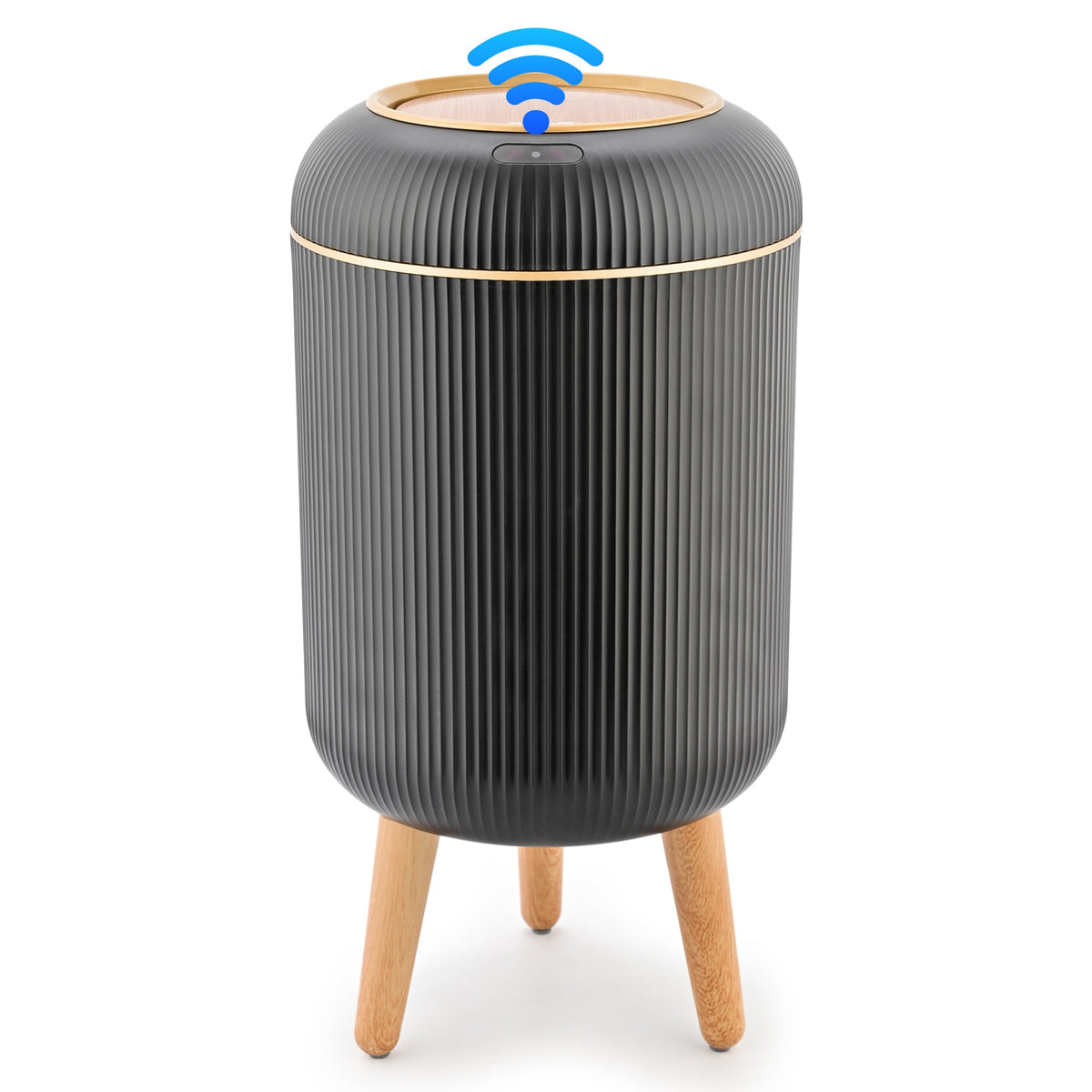 PUKOMC Smart Sensor Trash Can for Small Kitchen and Bathroom, 10 Liters Capacity