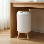 PUKOMC Smart Sensor Trash Can for Small Kitchen and Bathroom, 10 Liters Capacity