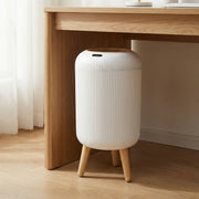 PUKOMC Smart Sensor Trash Can for Small Kitchen and Bathroom, 10 Liters Capacity