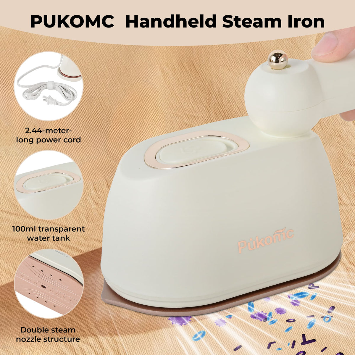PUKOMC Pro Handheld Steamer