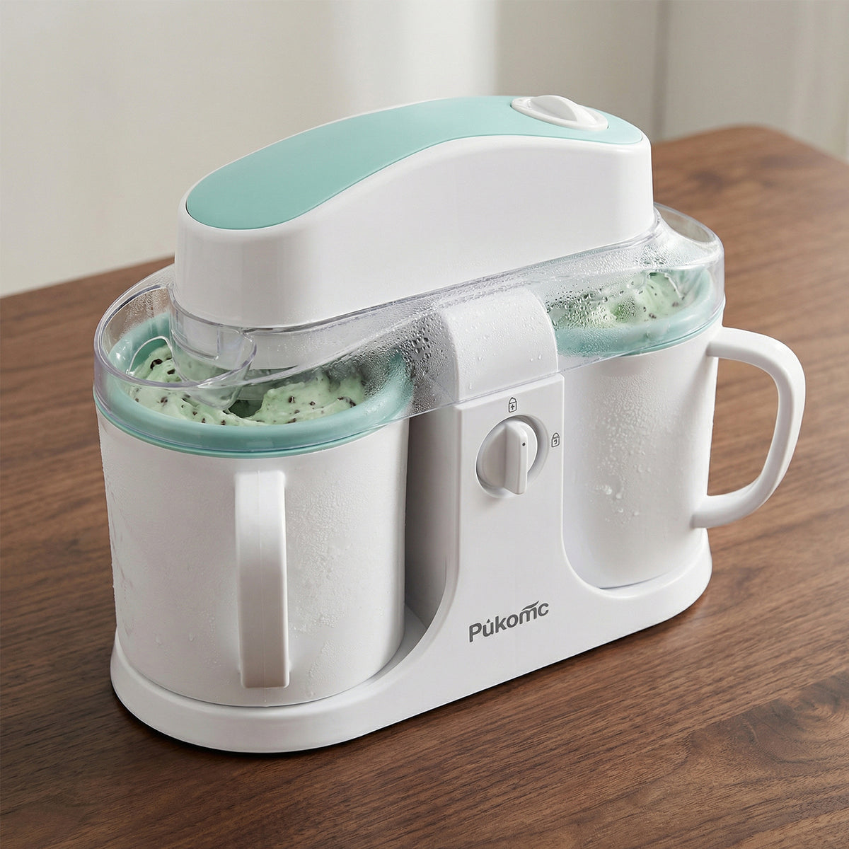 PUKOMC Ice Cream Maker Machine